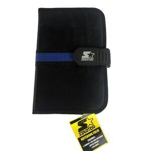 Vintage Starter Notebook in Nylon Folio with Hook Loop Closure
